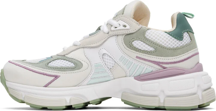 Axel Arigato White & Green Sphere Runner Sneakers - Image 3