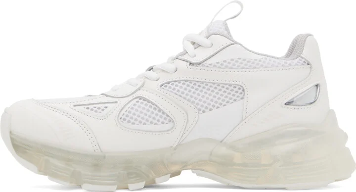 Axel Arigato White Marathon Transparent Runner Sneakers - Image 3