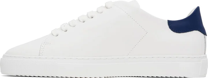 Axel Arigato White & Navy Clean 90 Sneakers - Image 3
