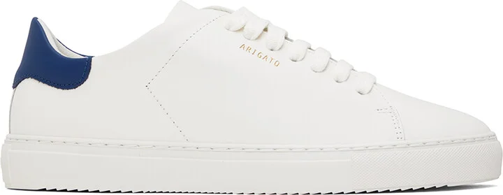 Axel Arigato White & Navy Clean 90 Sneakers