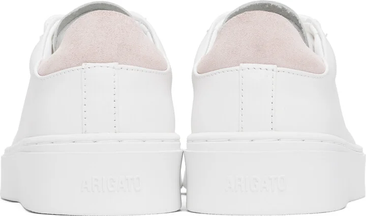 Axel Arigato White & Pink Court Sneakers - Image 2
