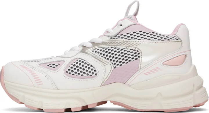 Axel Arigato White & Pink Marathon Sneakers - Image 3