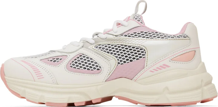 Axel Arigato White & Pink Marathon Sneakers - Image 3