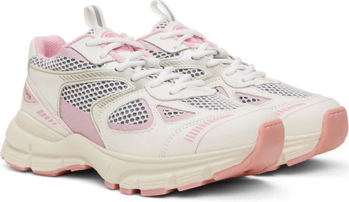 Axel Arigato White & Pink Marathon Sneakers - Image 4