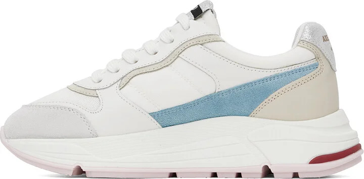 Axel Arigato White & Silver Rush Sneakers - Image 3
