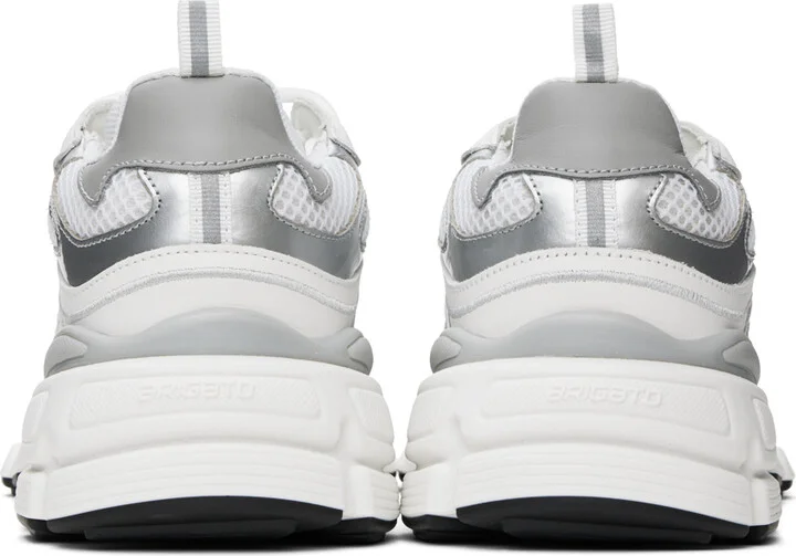 Axel Arigato White & Silver Sphere Sneakers - Image 2