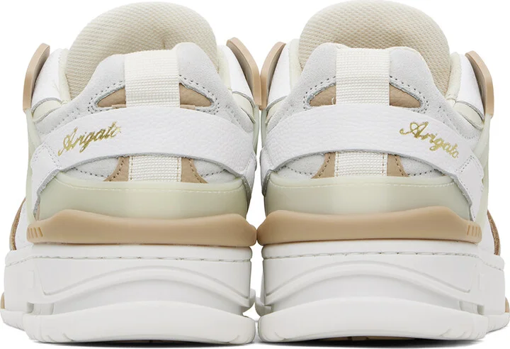 Axel Arigato White & Taupe Astro Sneakers - Image 2