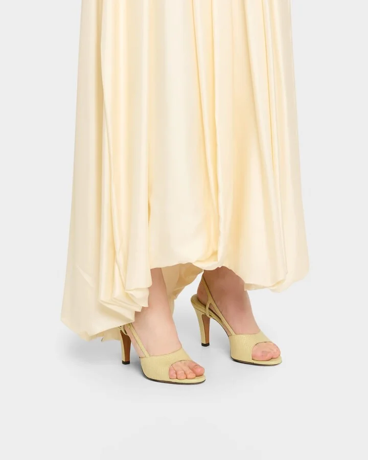 Ayer Snake Slingback Sandals - Image 2