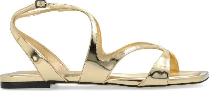 Ayla metallic sandals