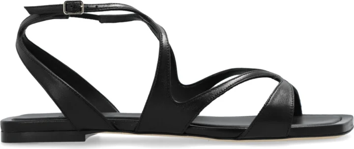 ‘Ayla’ Sandals, , - Black