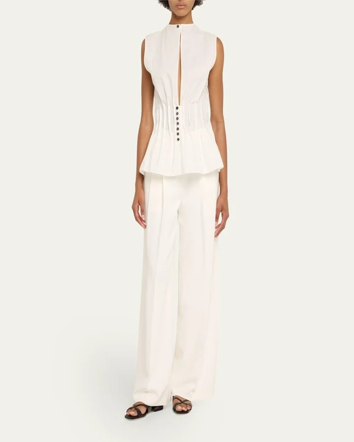 Ayla Strappy Leather Sandals - Image 7