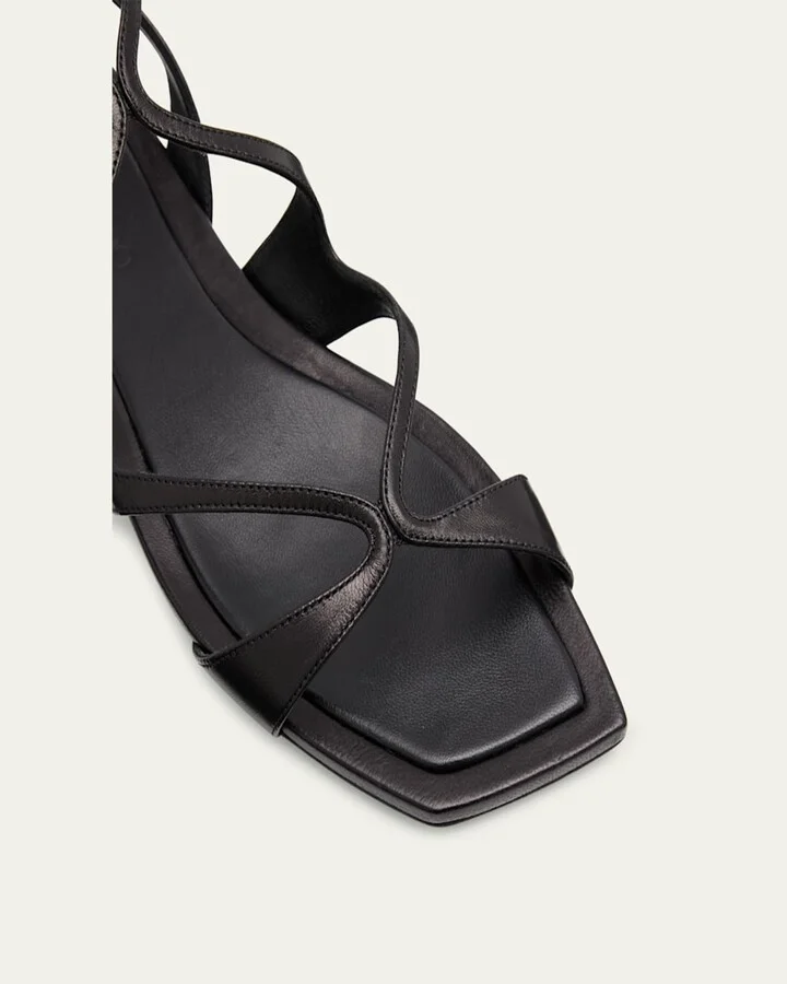 Ayla Strappy Leather Sandals - Image 11