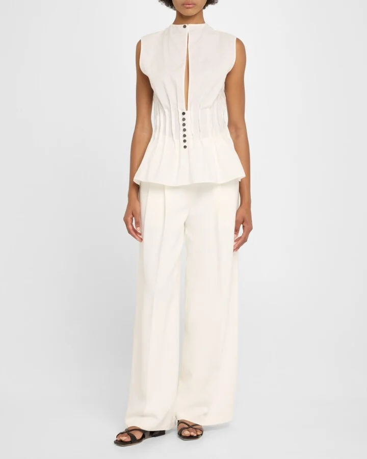 Ayla Strappy Leather Sandals - Image 3
