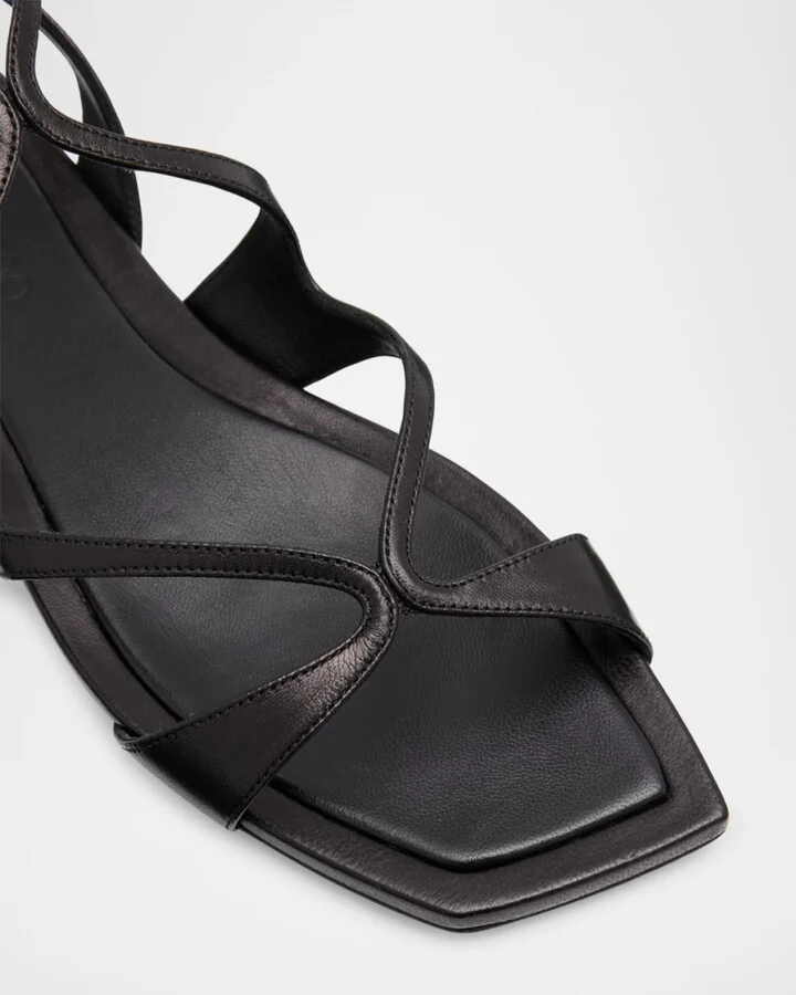 Ayla Strappy Leather Sandals - Image 10