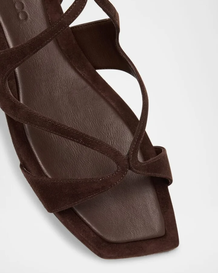 Ayla Suede Flat Sandals - Image 6