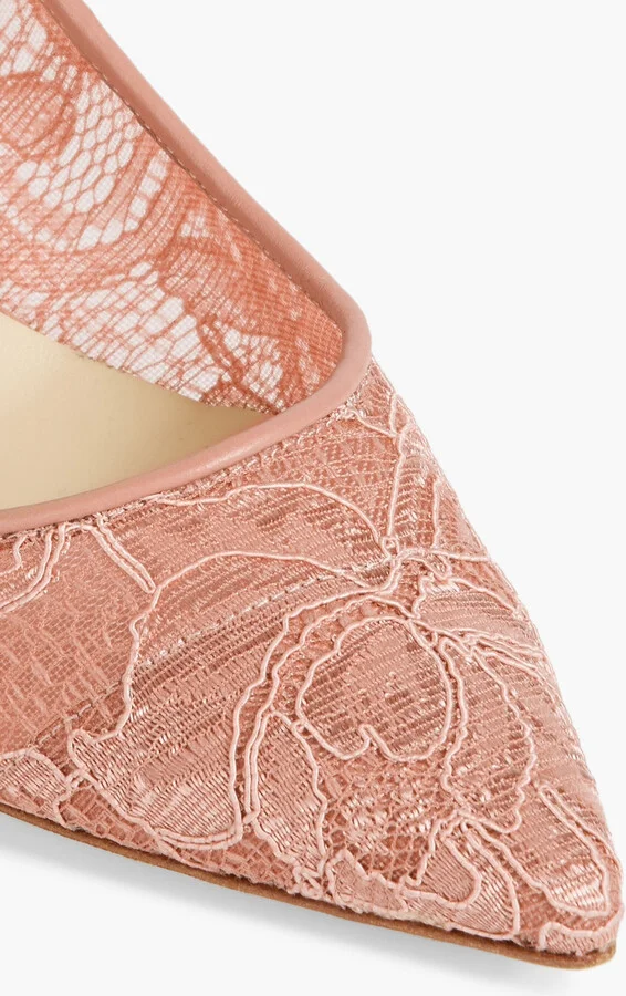 Aza corded lace pumps - Image 4