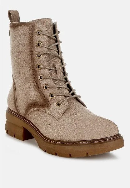 Azalea Lace Up High Ankle Boots Women - Image 3