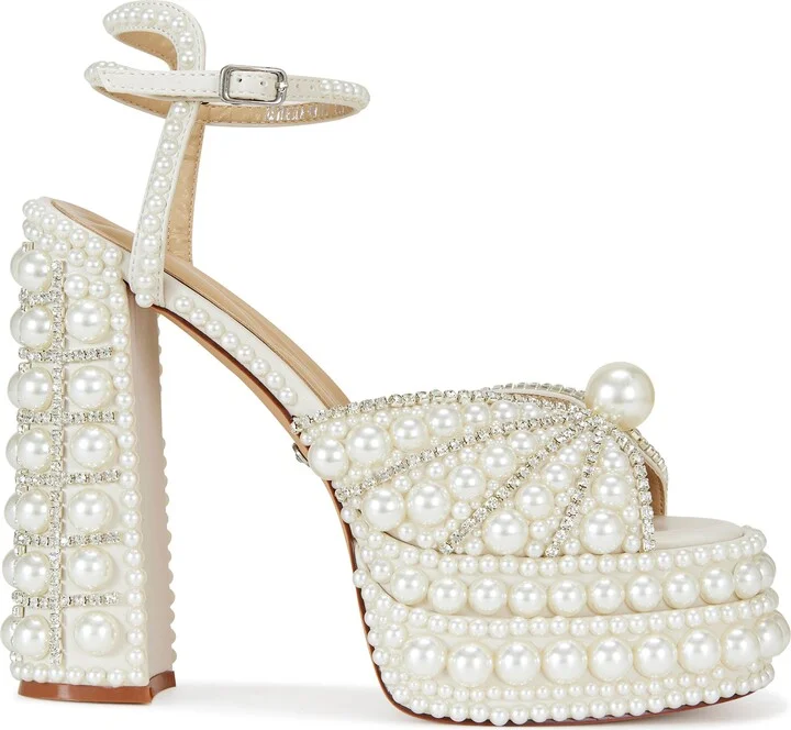 Azalea Wang Astrella Heel ~ White - Image 4