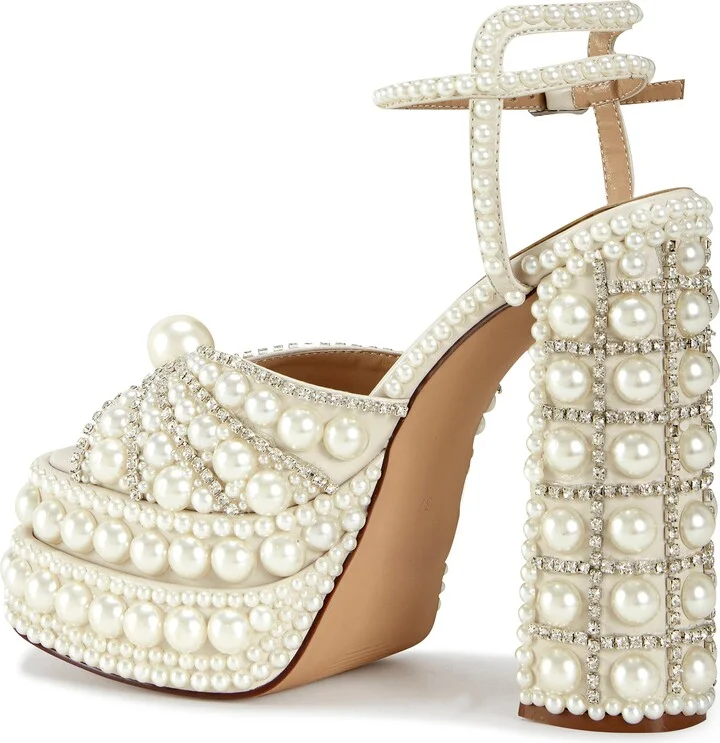 Azalea Wang Astrella Heel ~ White - Image 8