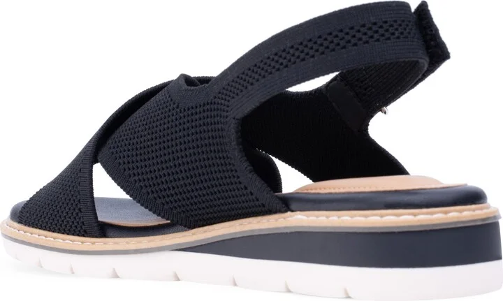 Azania Slingback Platform Wedge Slide Sandal - Image 2