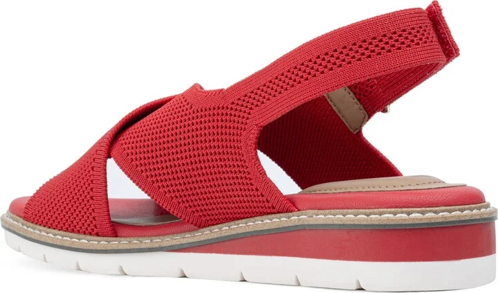 Azania Slingback Platform Wedge Slide Sandal - Image 8