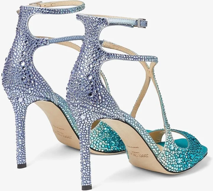 Azia 95 Crystal Embellished Sandals - Image 2