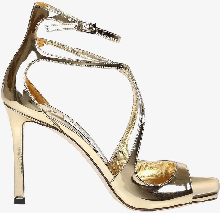 Azia 95 Metallic Leather Sandals