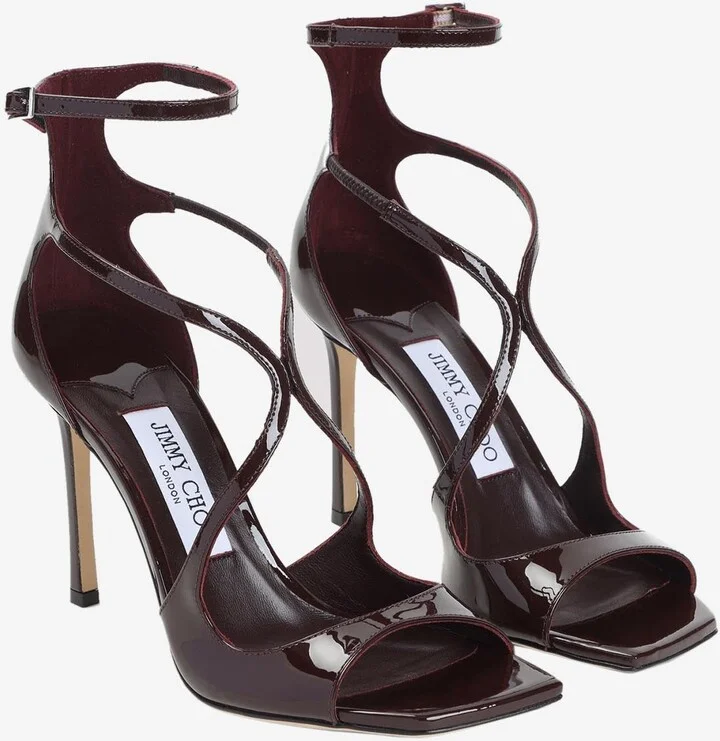 Azia 95 Patent-Leather Sandals - Image 2