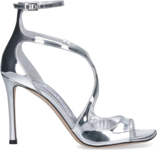 Azia 95" Sandals - Silver