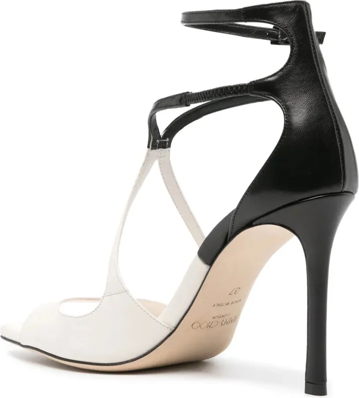 Azia 95mm leather sandals - Image 3