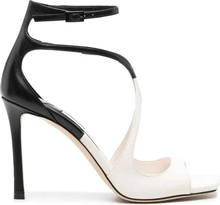 Azia 95mm leather sandals