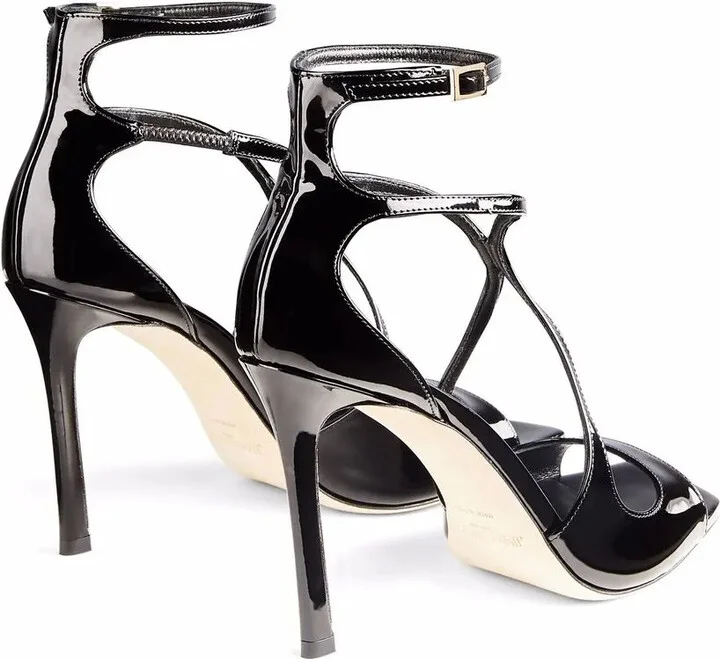 Azia 95mm square-toe sandals - Image 3