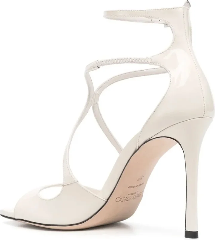 Azia 95mm square-toe sandals - Image 3