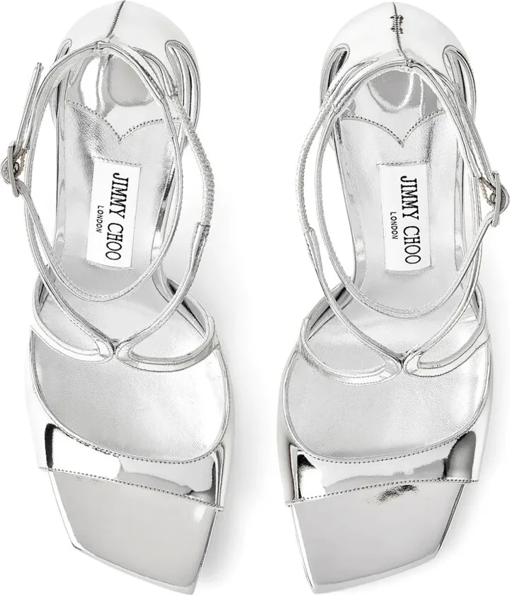 Azia 95mmm leather sandals - Image 5