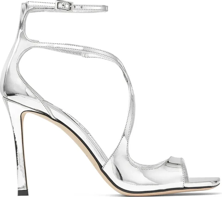 Azia 95mmm leather sandals