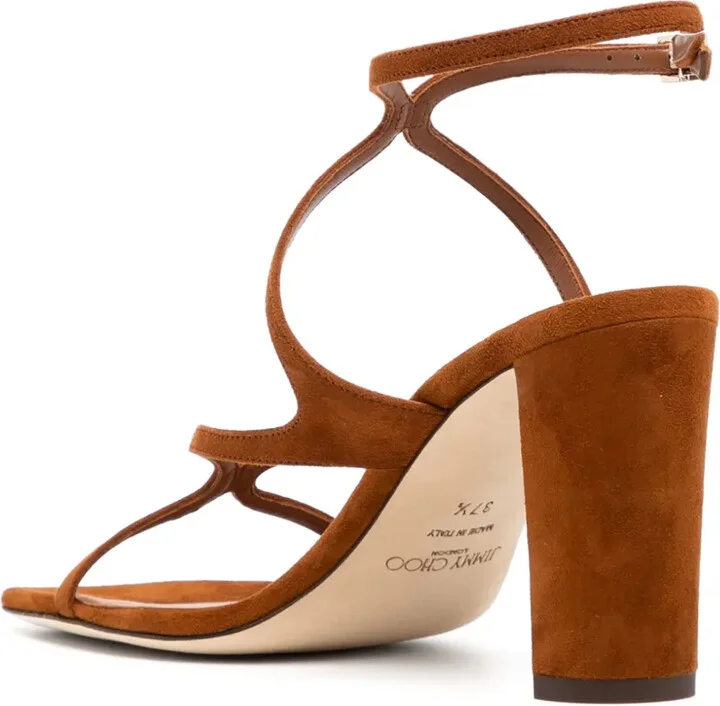 Azie 80mm suede sandals - Image 3