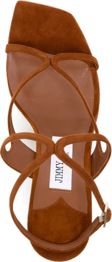 Azie 80mm suede sandals - Image 4