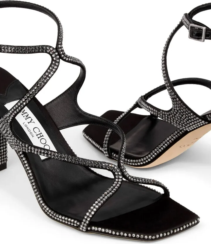 Azie 85mm crystal sandals - Image 5