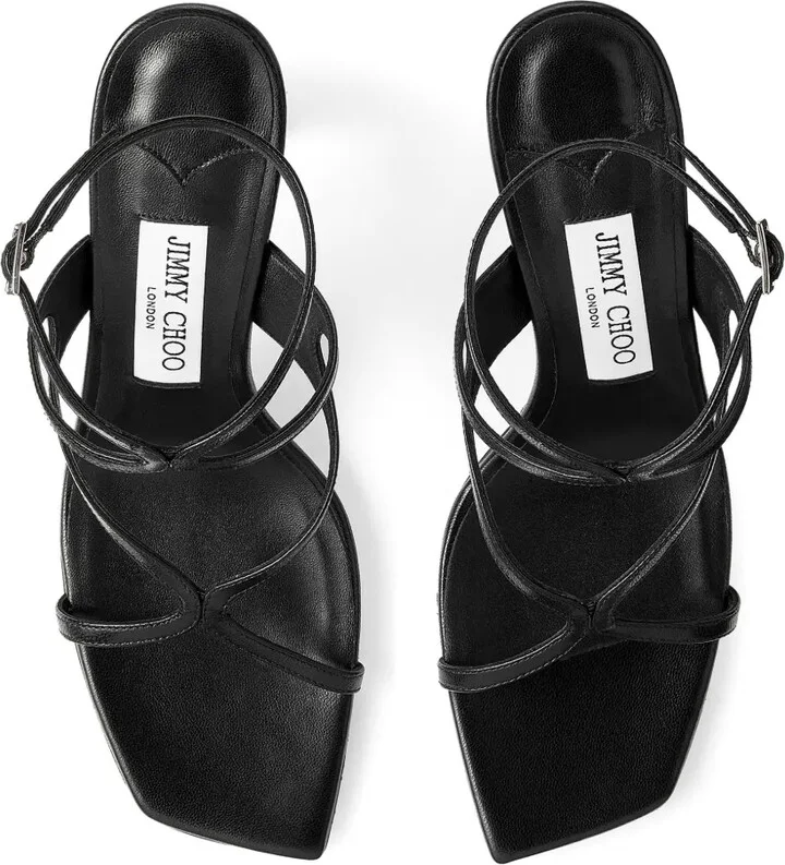 Azie 85mm leather sandals - Image 4