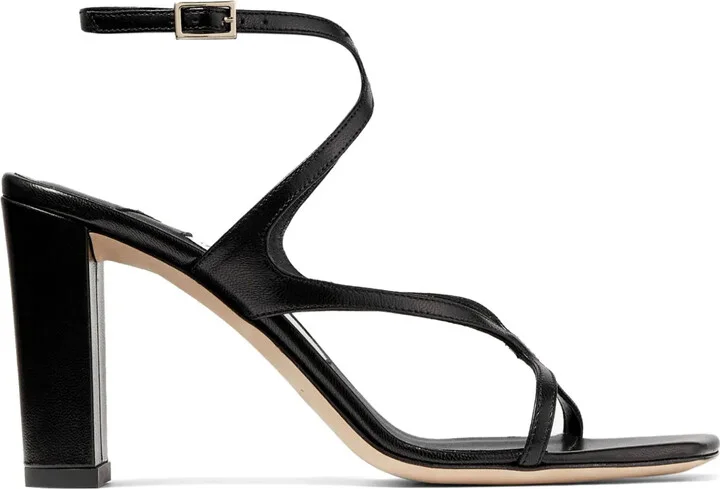 Azie 85mm leather sandals
