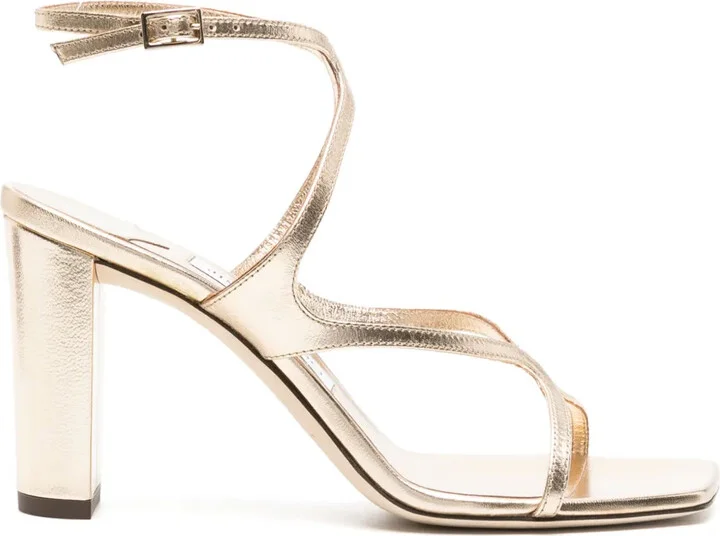 Azie 85mm metallic sandals