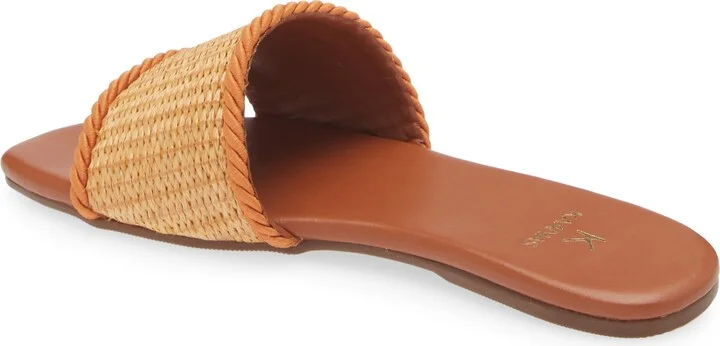 Azurita Basketweave Slide Sandal - Image 2