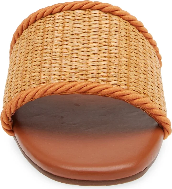Azurita Basketweave Slide Sandal - Image 4