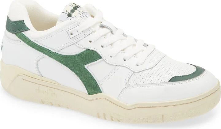 White/ Foliage Green