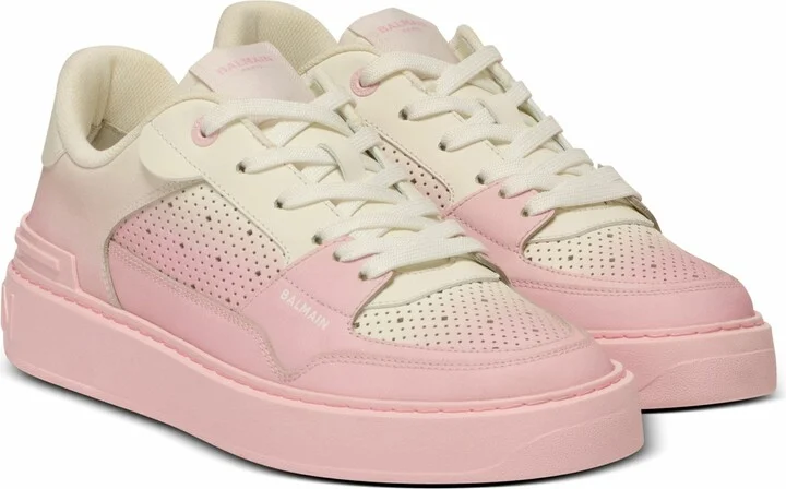 B-Court Flip Trainers In Graduated Calfskin Leather