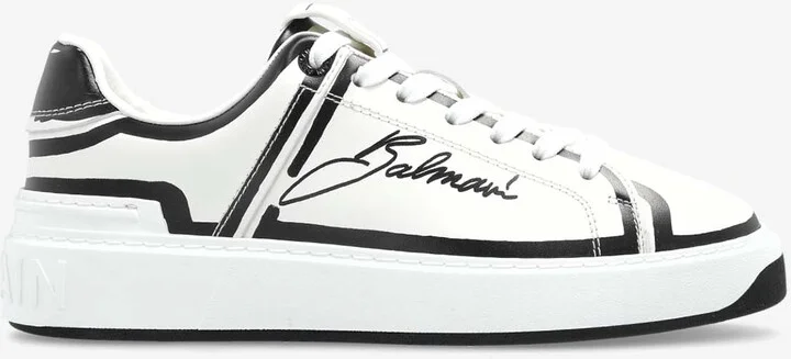 B-Court Leather Low-Top Sneakers