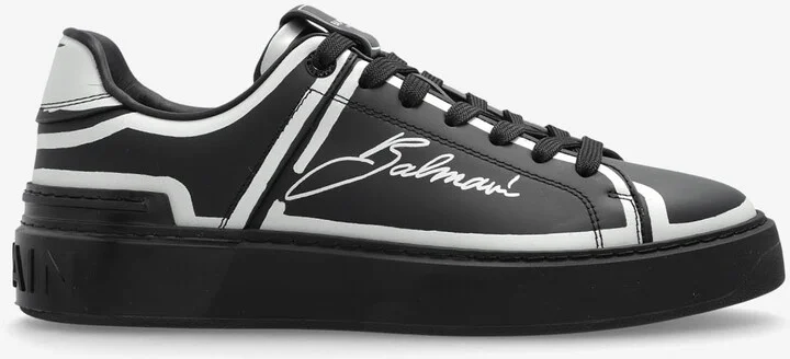 B-Court Leather Low-Top Sneakers