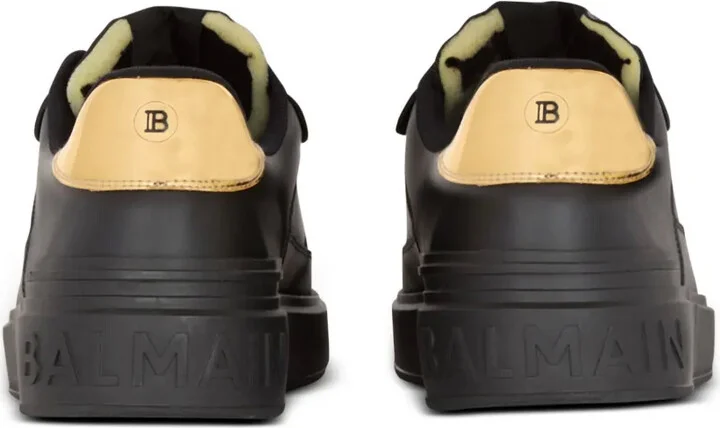 B-Court low-top leather sneakers - Image 3