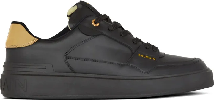 B-Court low-top leather sneakers