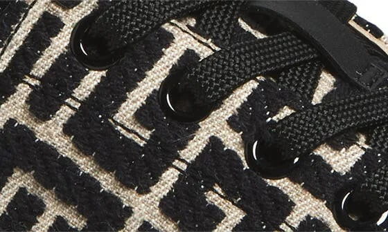 B-Court Monogram Jacquard Low Top Sneaker - Image 7